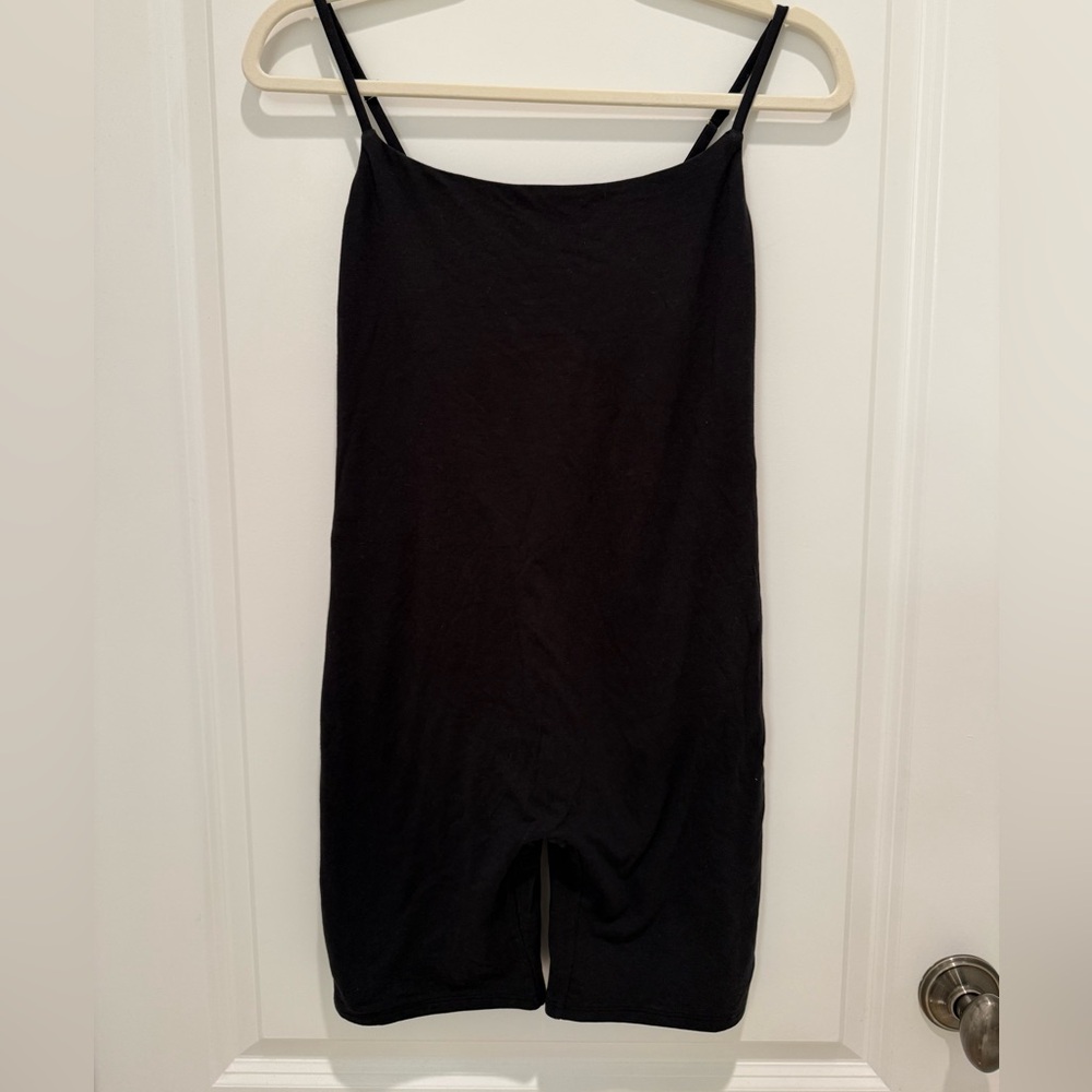 Net-A-Porter Black Spaghetti Strap Romper-NWT